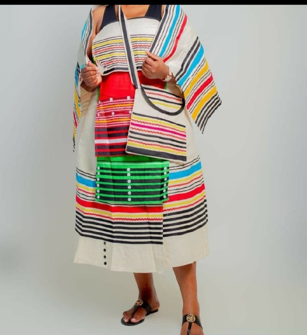 Xhosa Traditional Attire 5 Piece Set – WISI-Oi