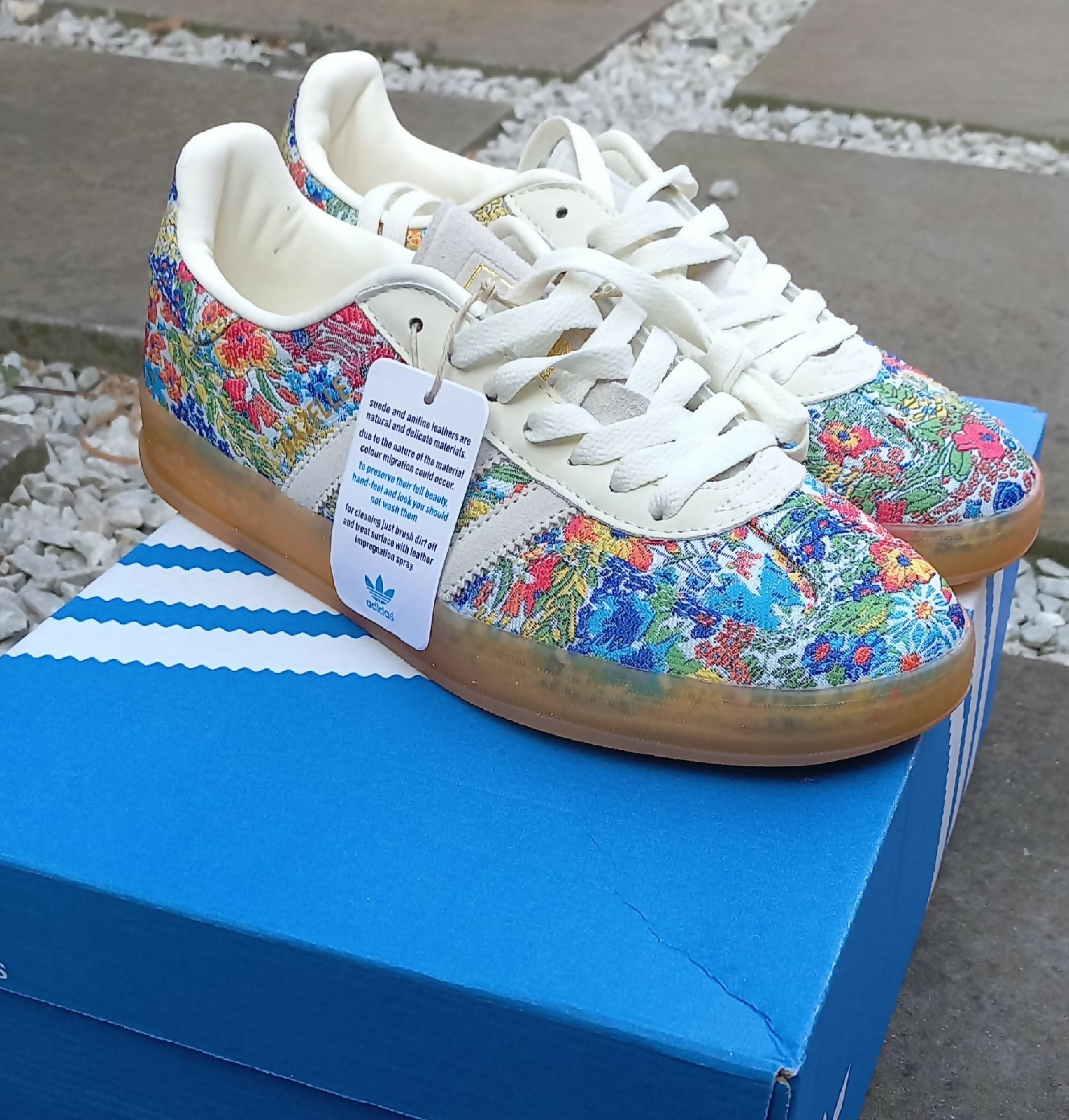 Adidas Gazelle Floral Embroidery – WISI-Oi
