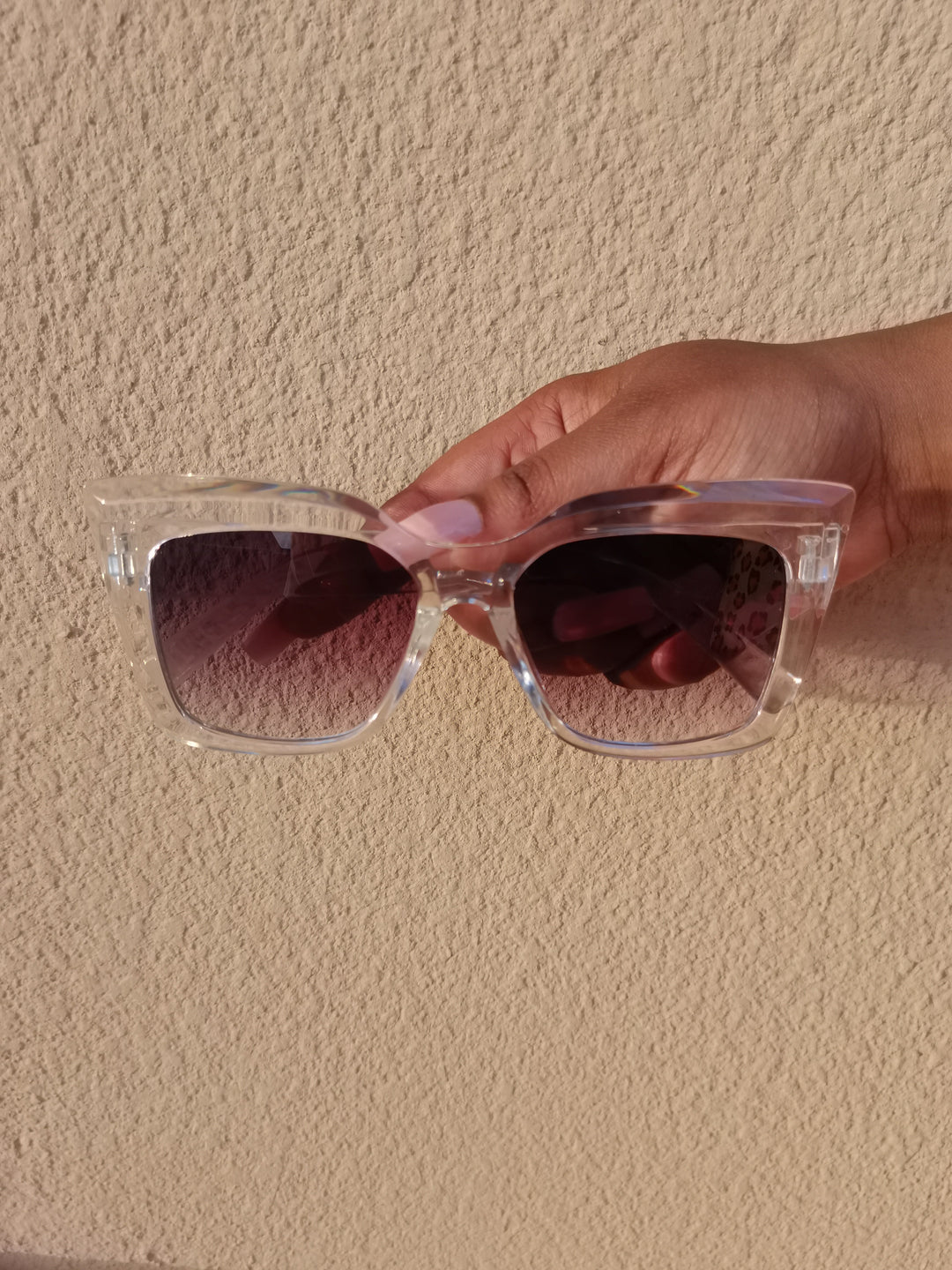 Image of Crystal Clear Sunglasses 