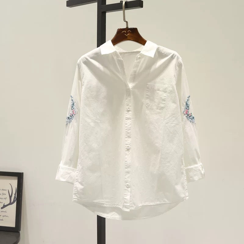 Image of embroidery shirt