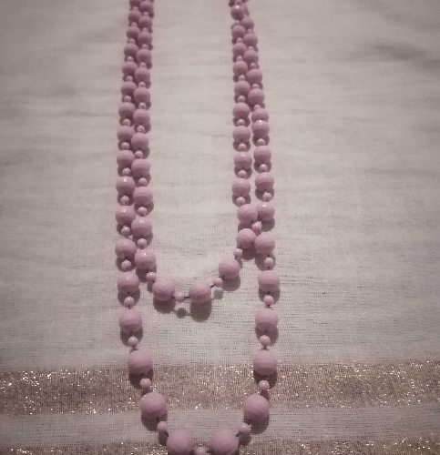 Image of Lilac Beaded Necklace