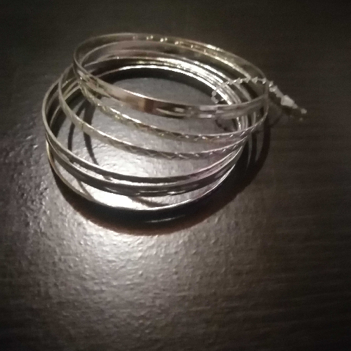 Silver Ladies Bangles