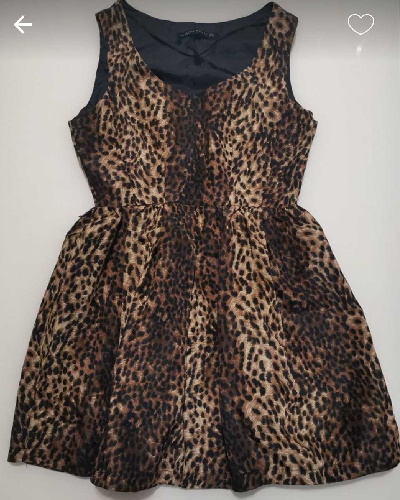 Image of Zara Animal Print Dress
