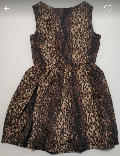 Image of Zara Animal Print Dress
