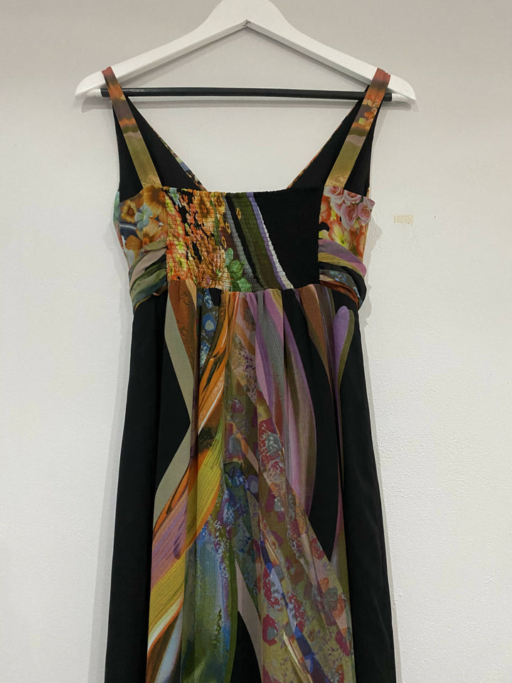 Image of Black Floral Maxi Dress