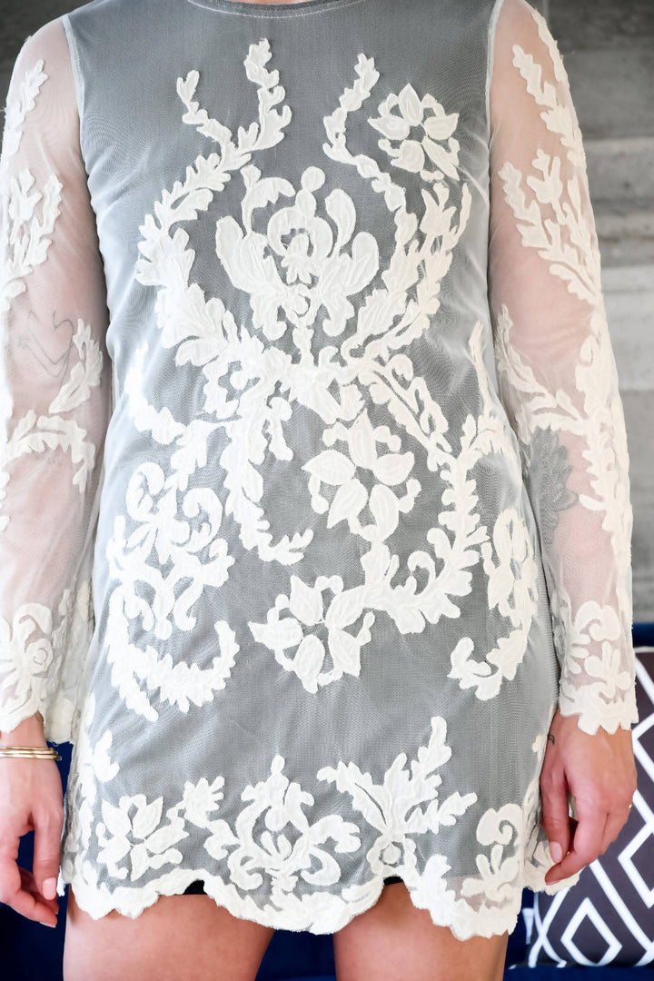 Image of Topshop Lace Dress