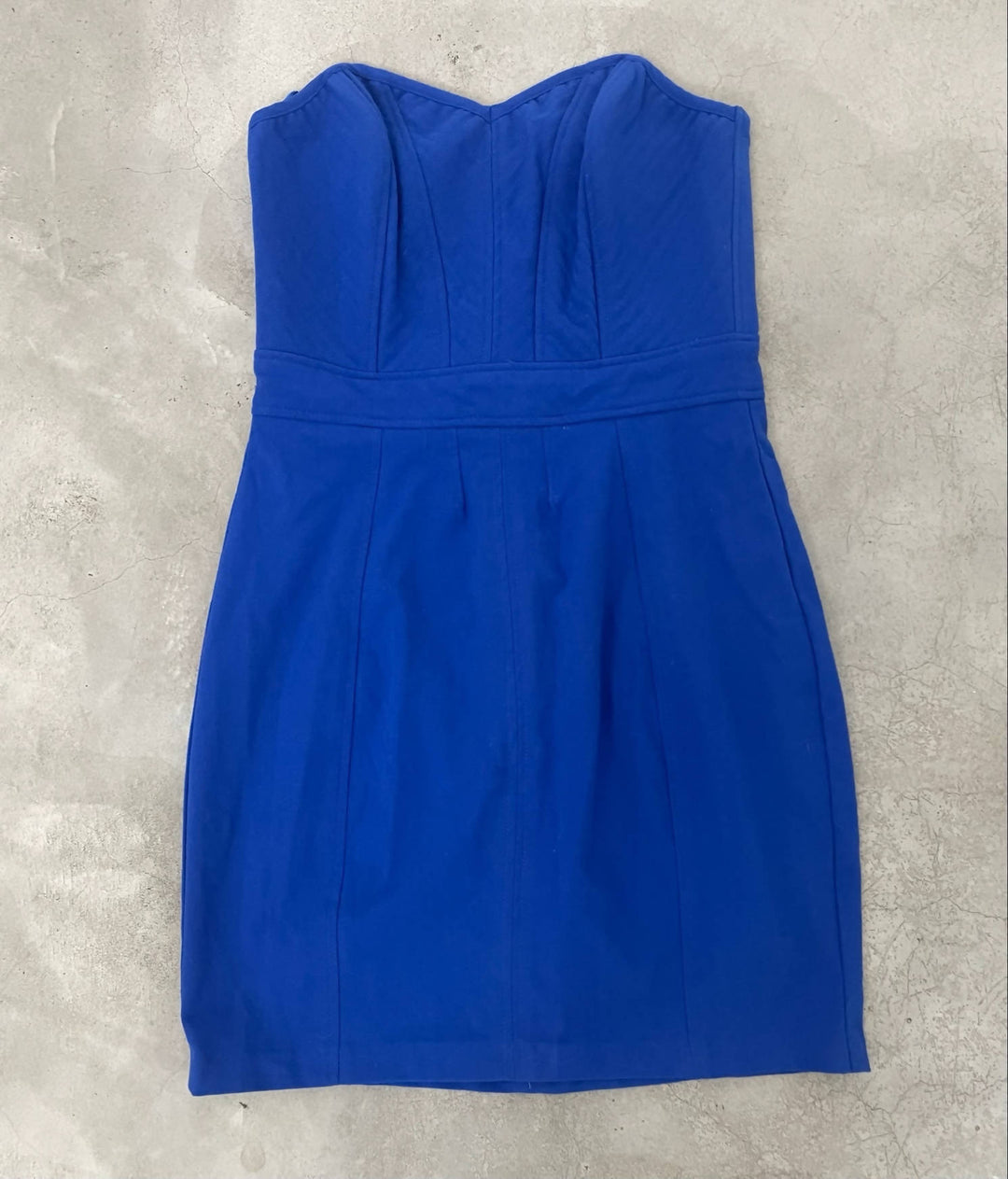Image of Cobalt Fitted Cocktail Dress