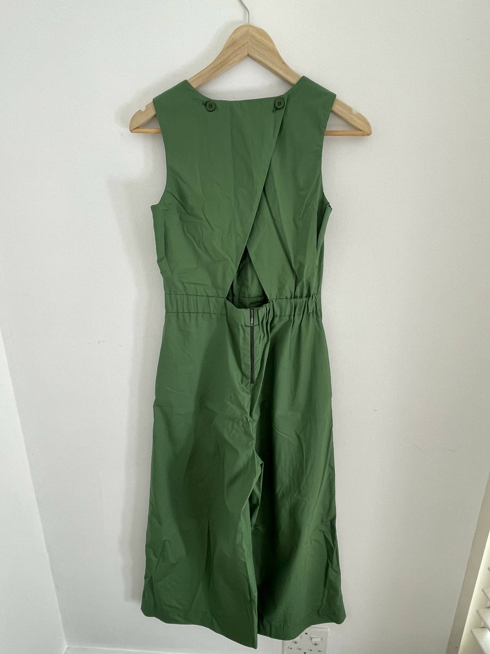 Image of Poetry Green Jumpsuit