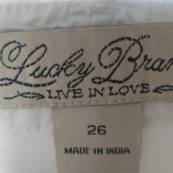 Image of Lucky Brand Eyelet Lace Shorts