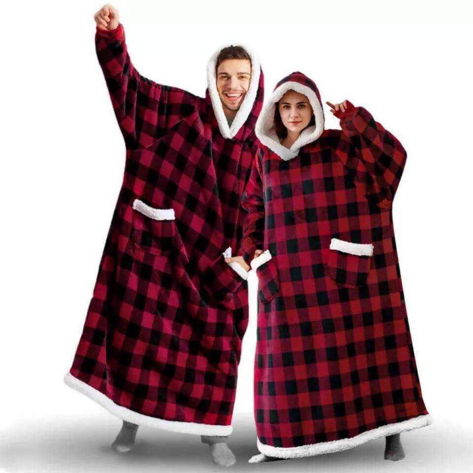 Wearable Hooded Blanket