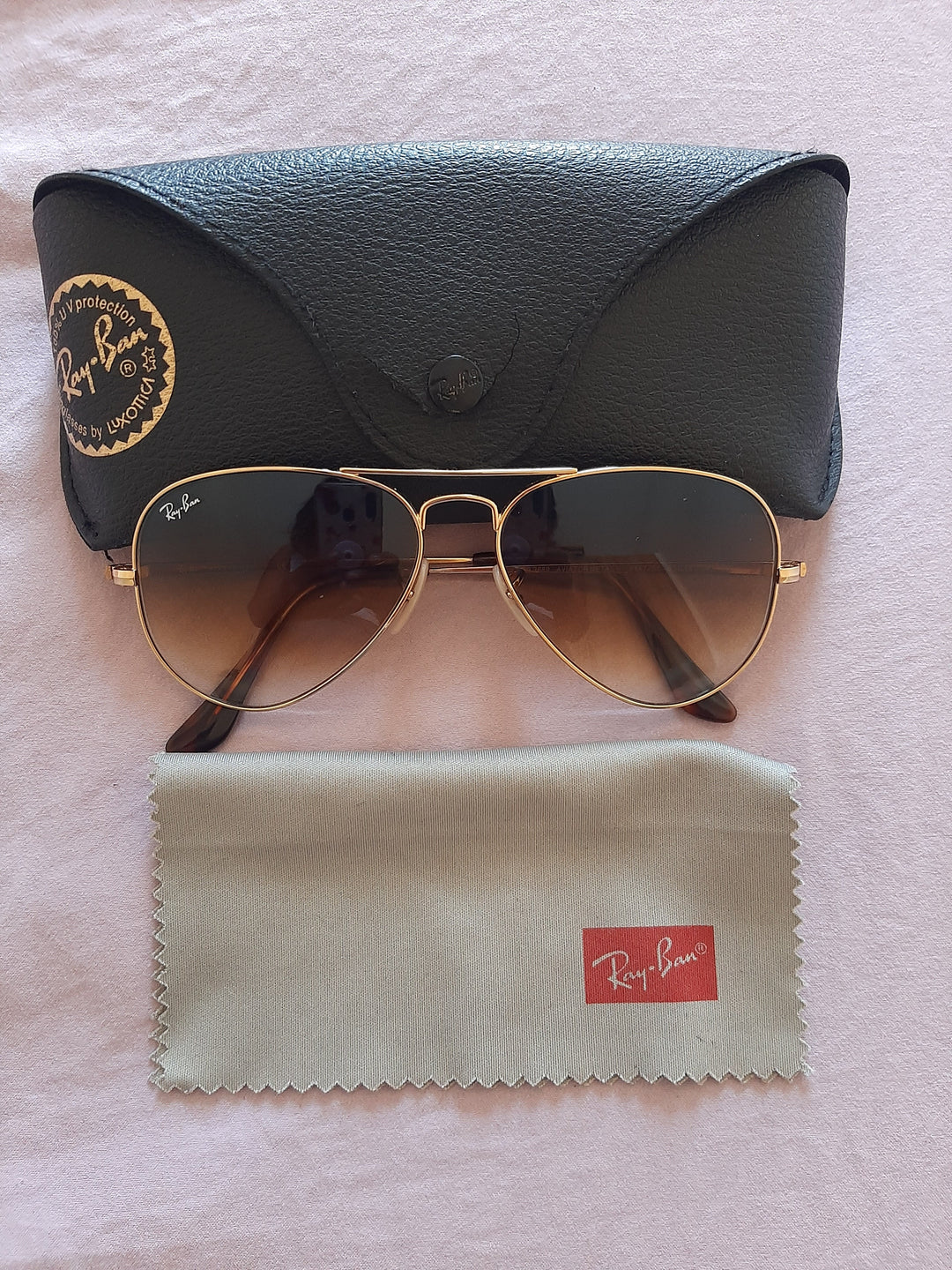 Image of Ray-ban 3689 clear gradiant brown