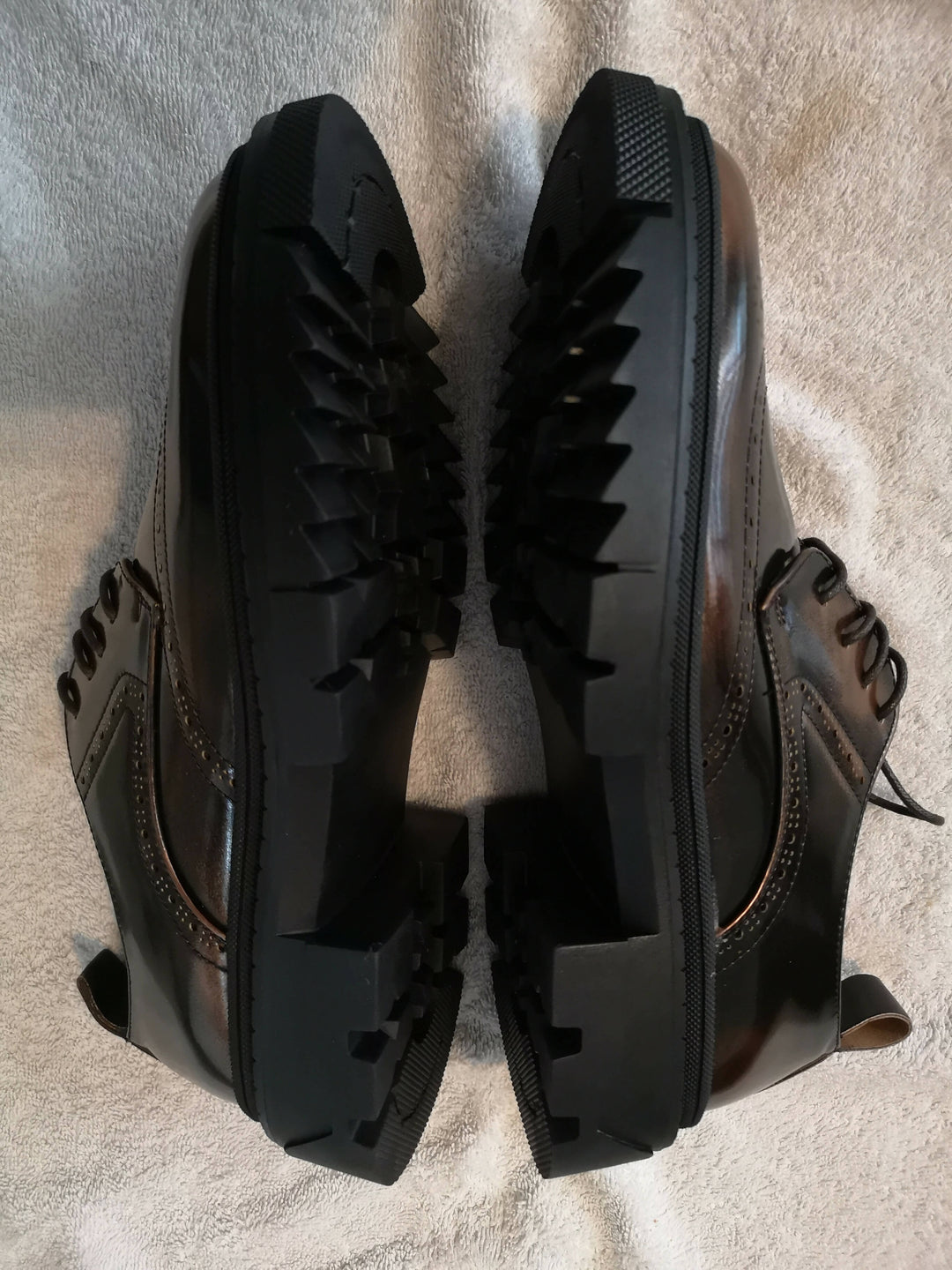 Image of Chunky Sole Lace Up Loafers