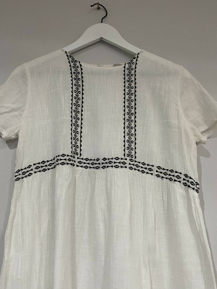 Image of Mango Short Sleeve Dress