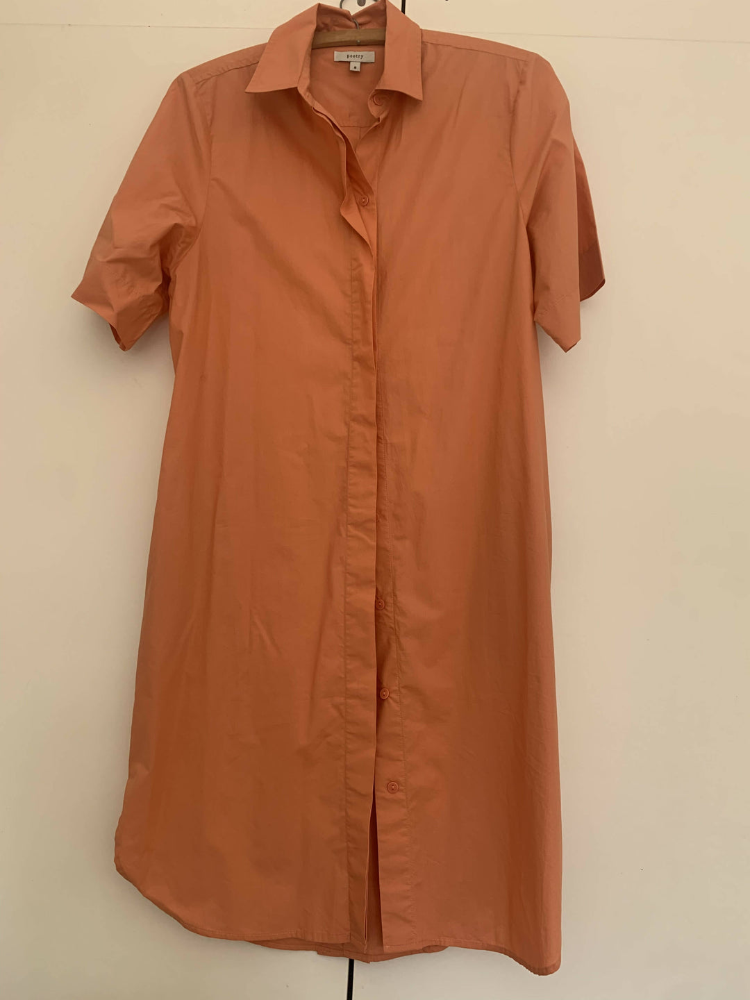 Image of Poetry Cotton Shirt Dress