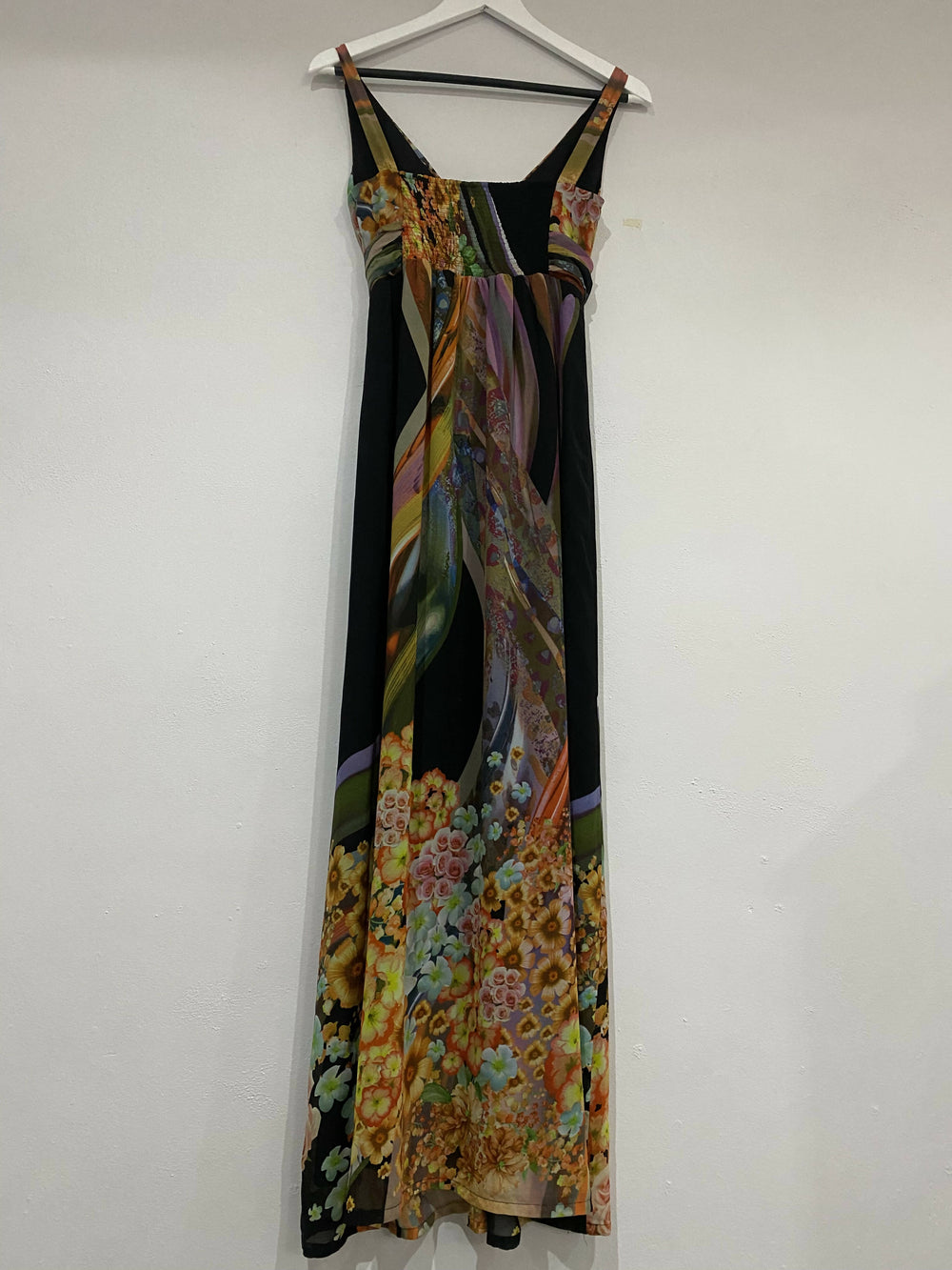 Image of Black Floral Maxi Dress