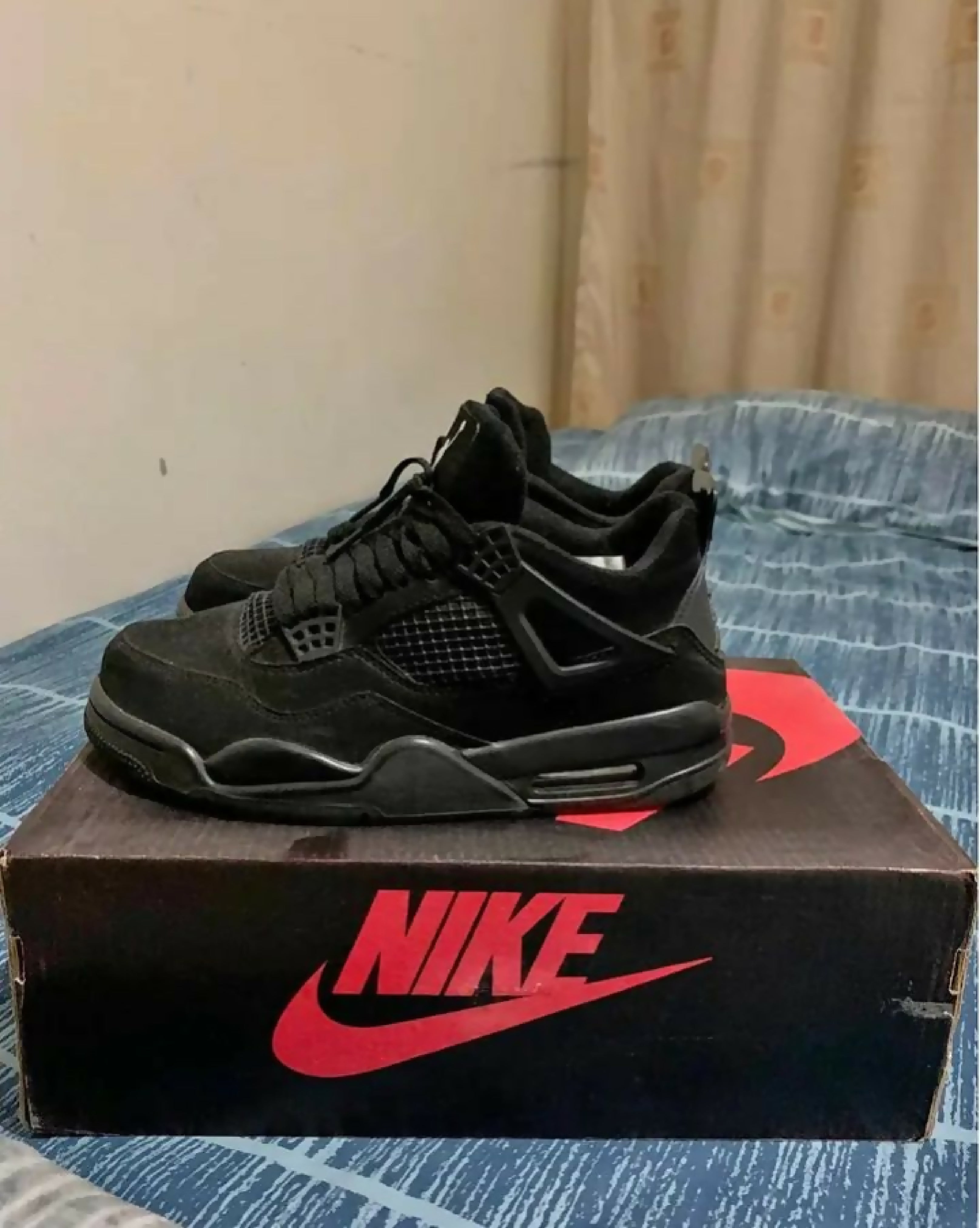 jordan 4 black cat grailed