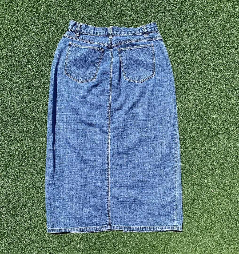 Deniem Skirt wrapped