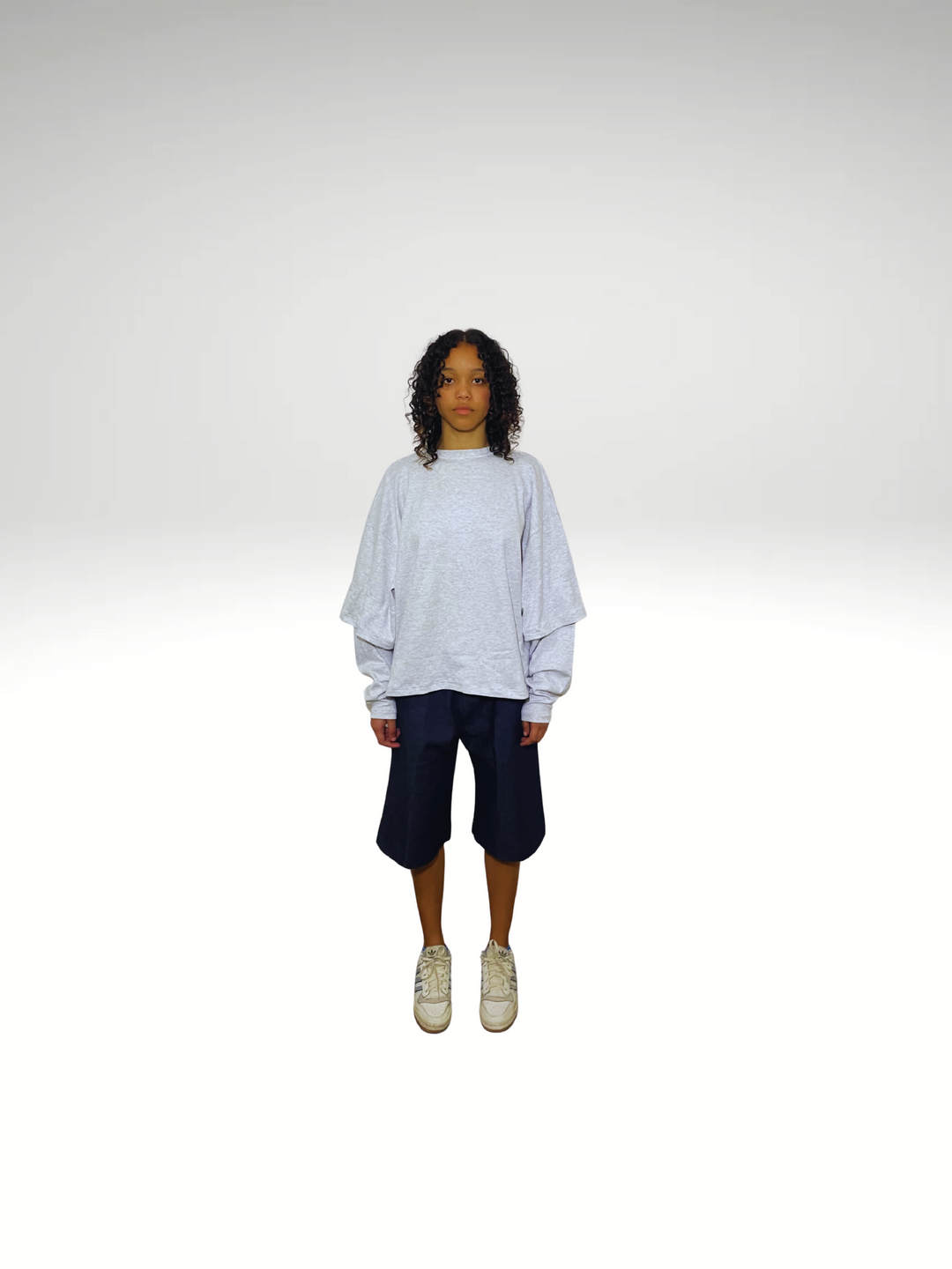 Unisex Fake long sleeve .zip - 5