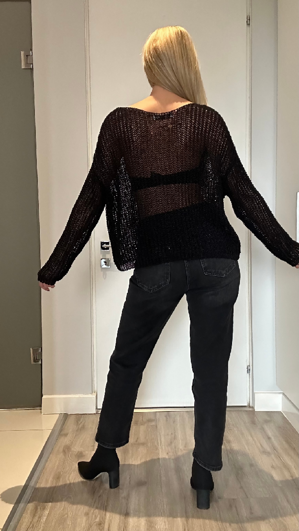 Zara Black Sweater