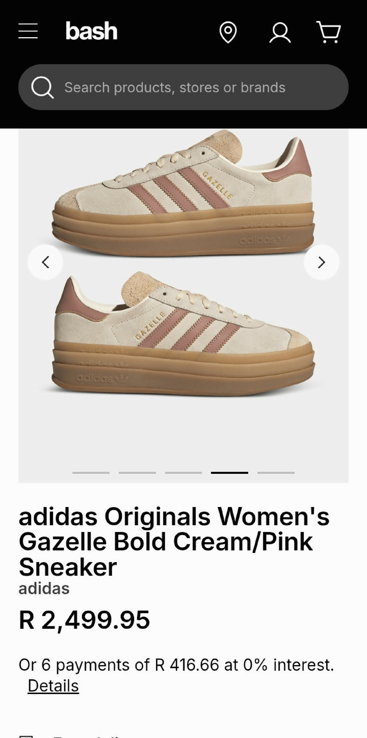 Adidas Gazelle Bold sneaker ?