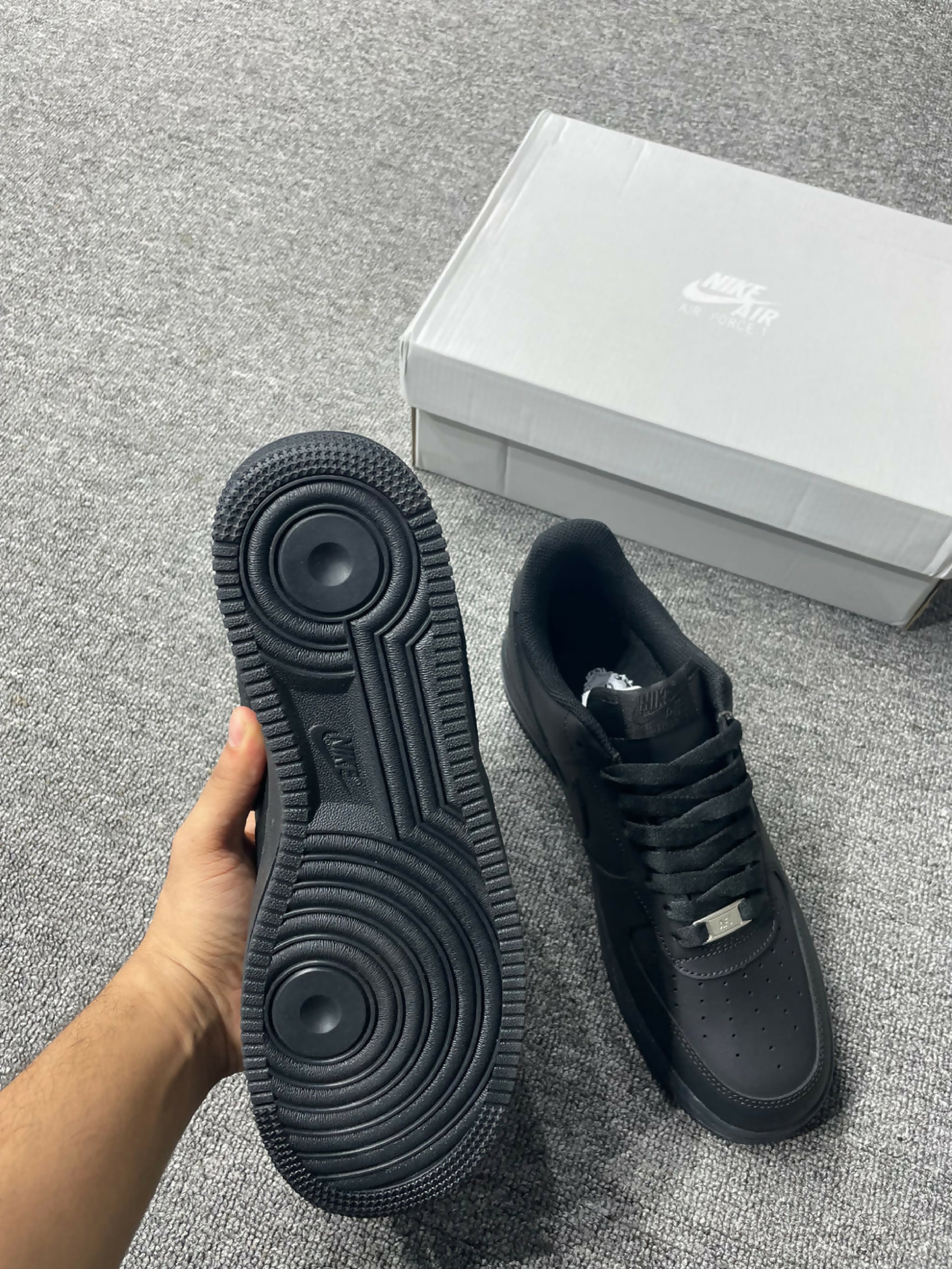 black air forces in box