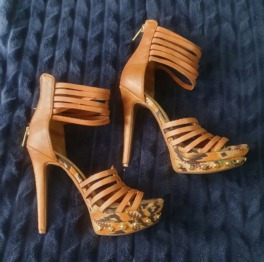 Tan High Heels