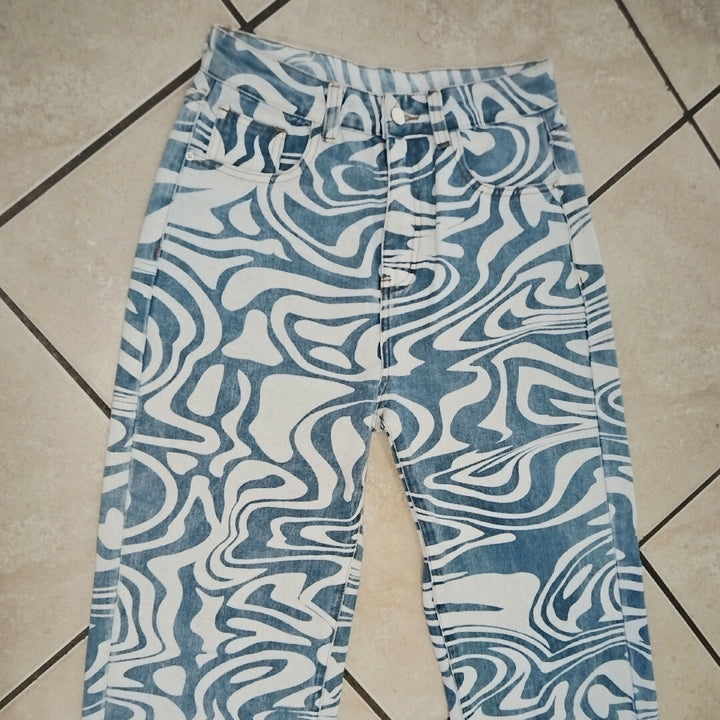 ICON swirl jeans