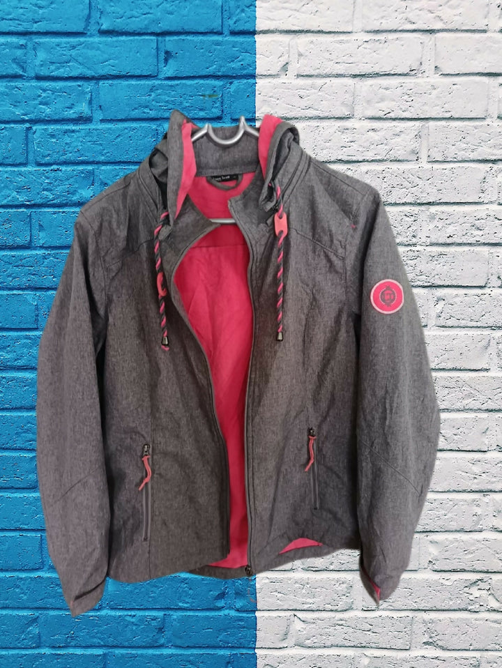 Ladies grey running jacket