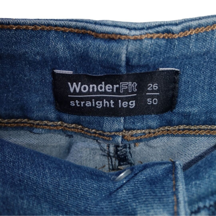 Women's WonderFit Straight Leg Jeans (Plus Size / Curvy)