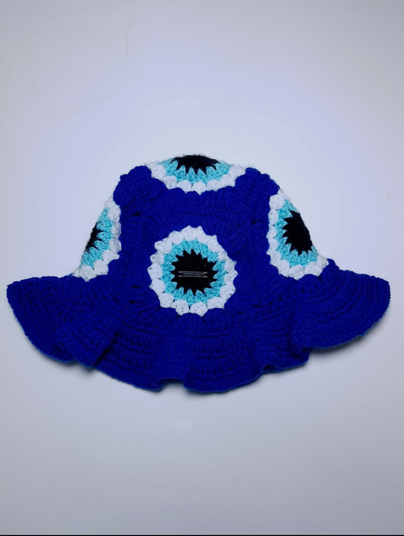 Crochet Eye-See-You Bucket Hat