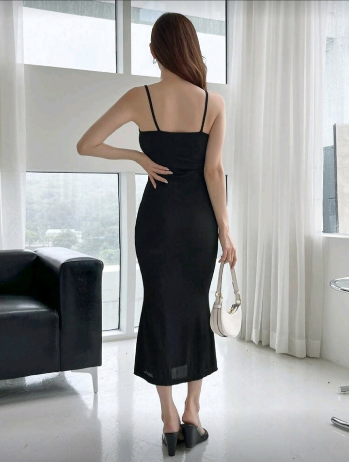 Minimalist Smart casual Cami Dress
