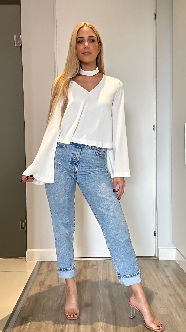 Zara White Top