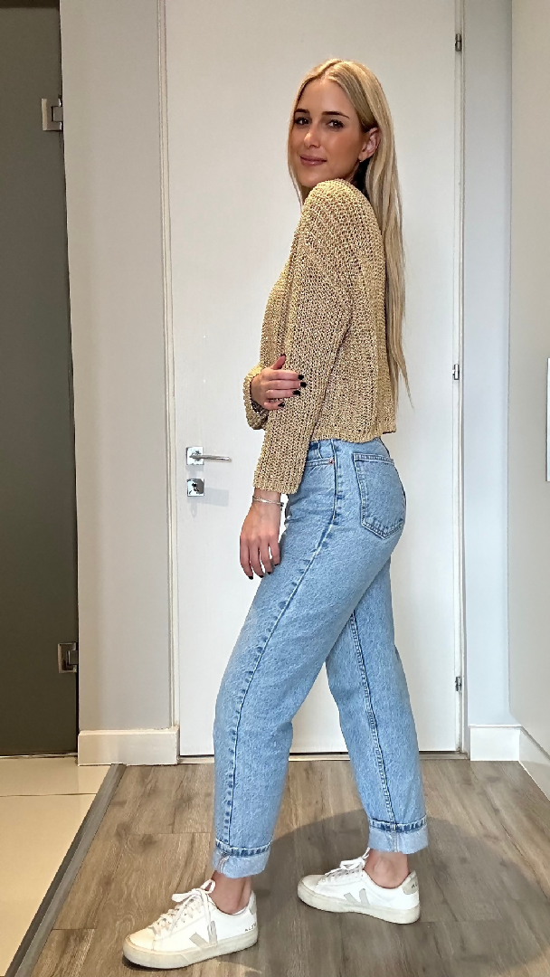 Zara Gold Sweater