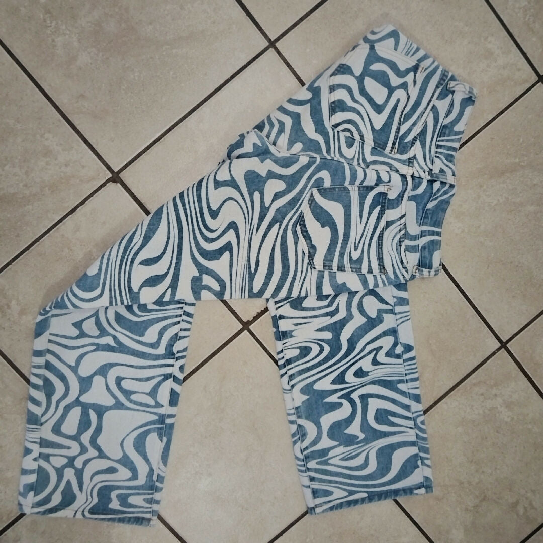 ICON swirl jeans