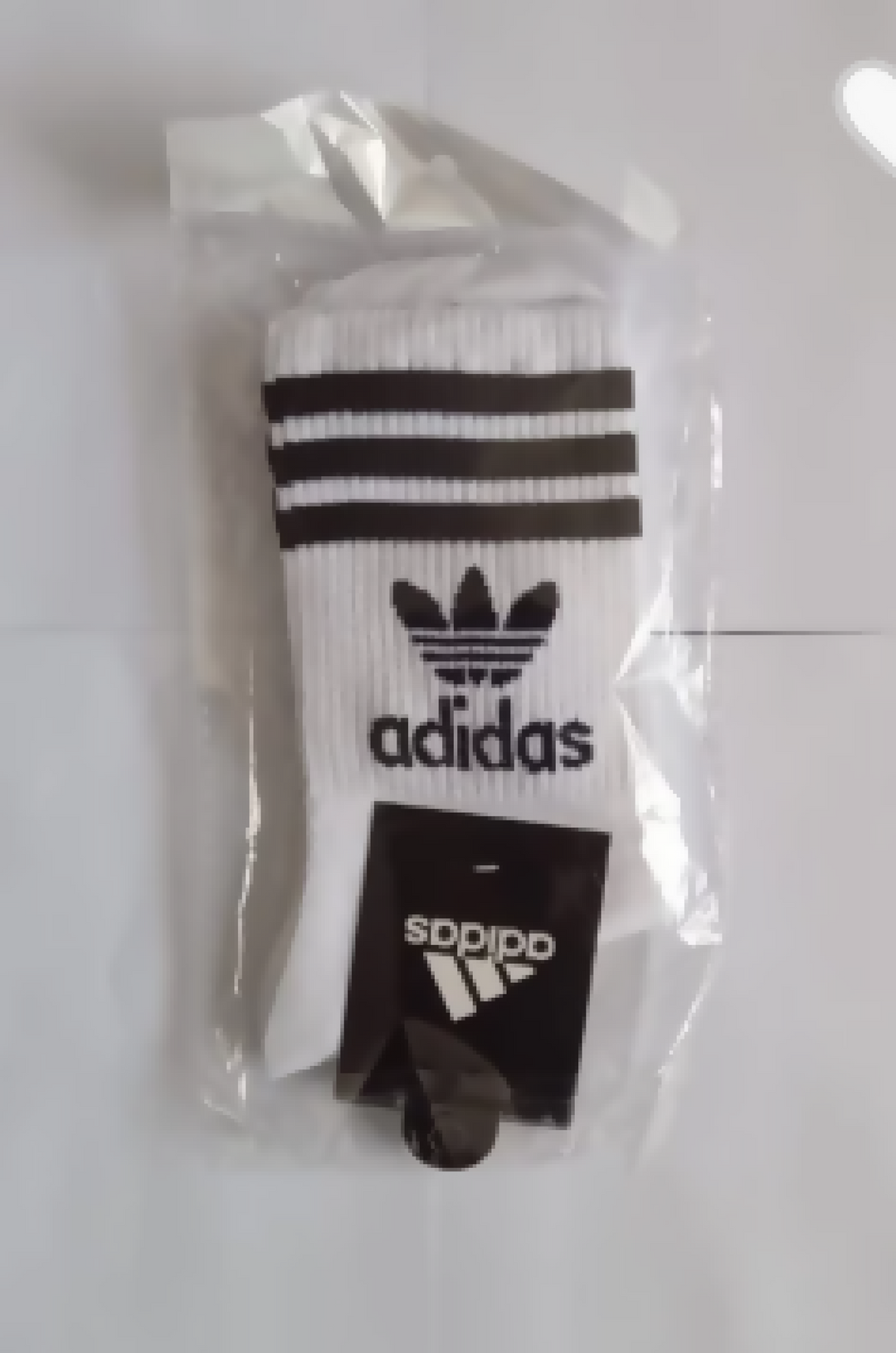 3 Pairs Adidas Crew Socks