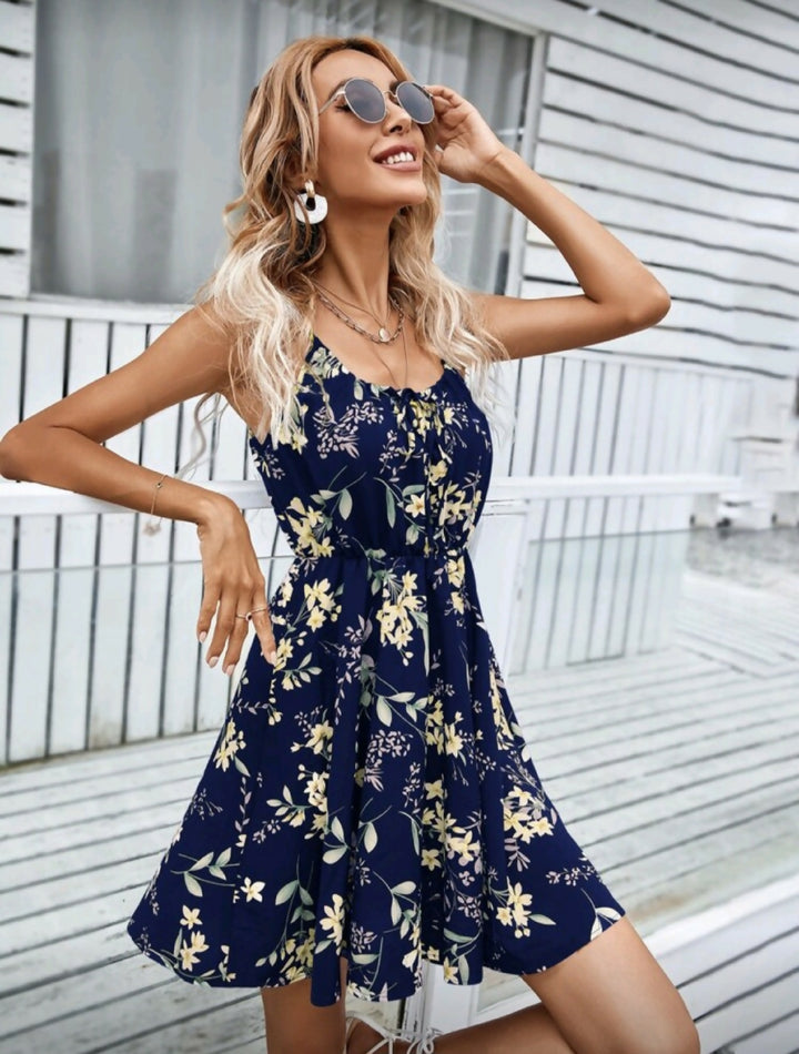 Floral Print Cami Dress