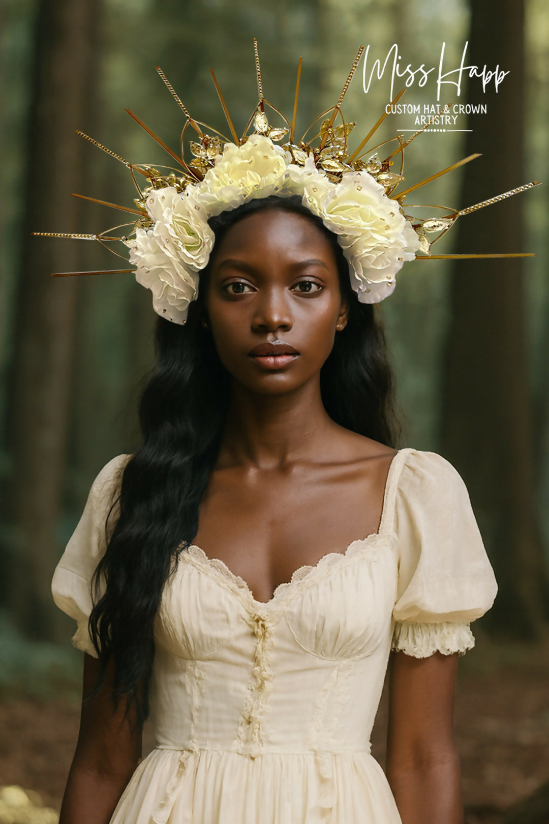 Gold halo crown_MH