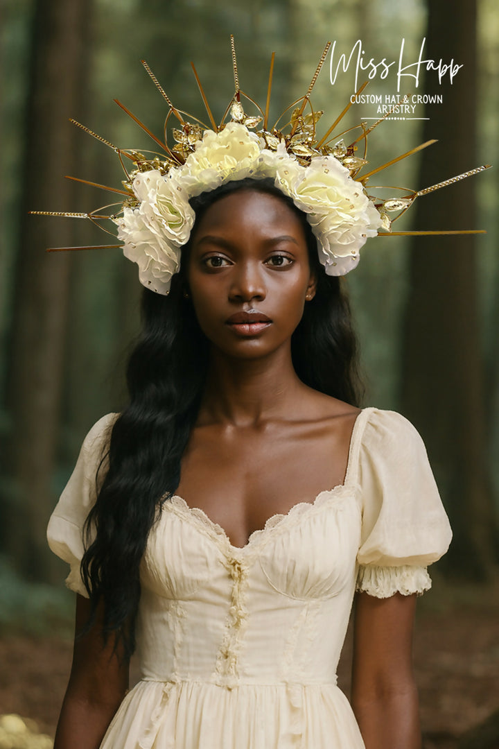 Gold halo crown_MH