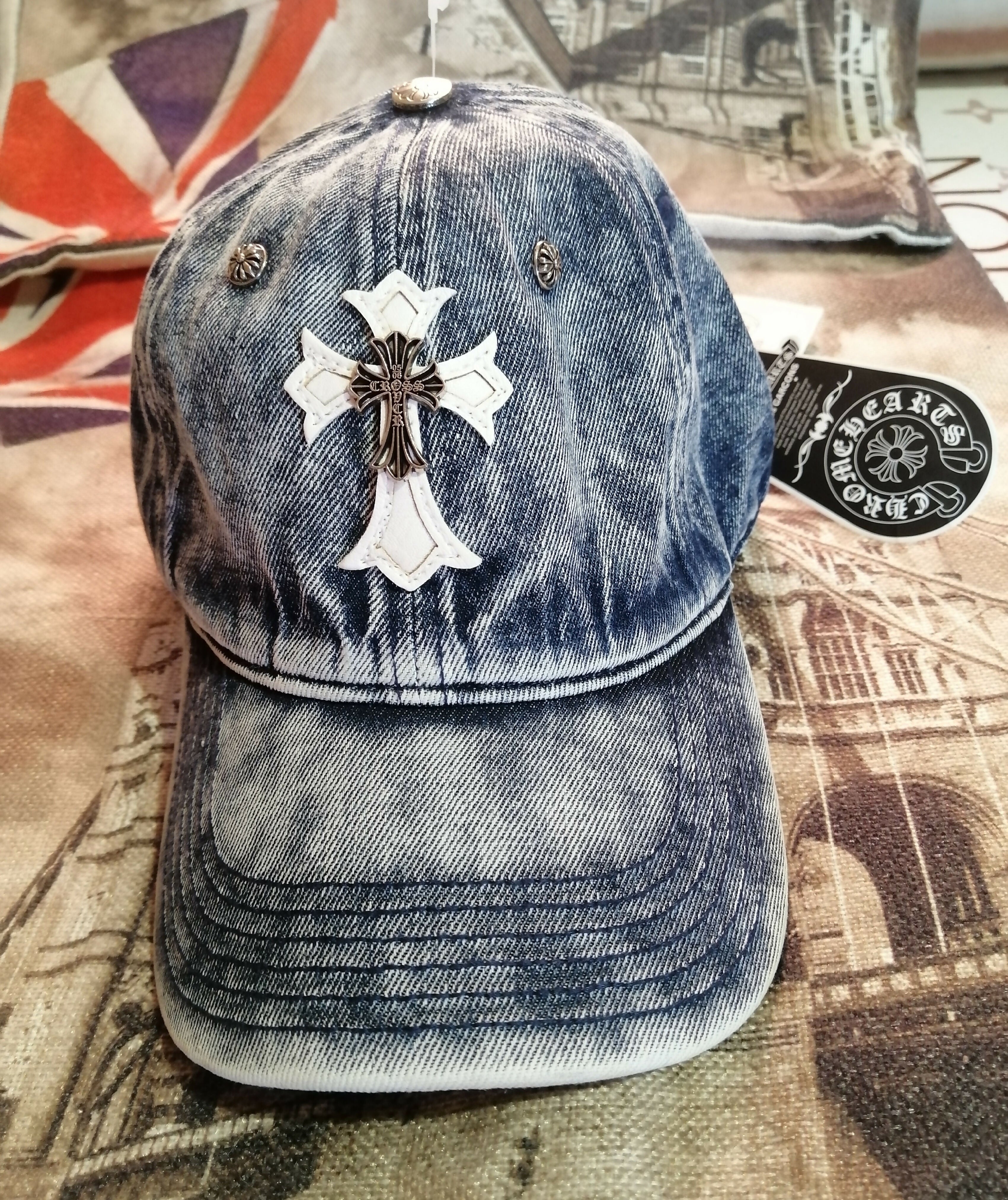 Chrome Hearts Denim Cap – WISI-Oi