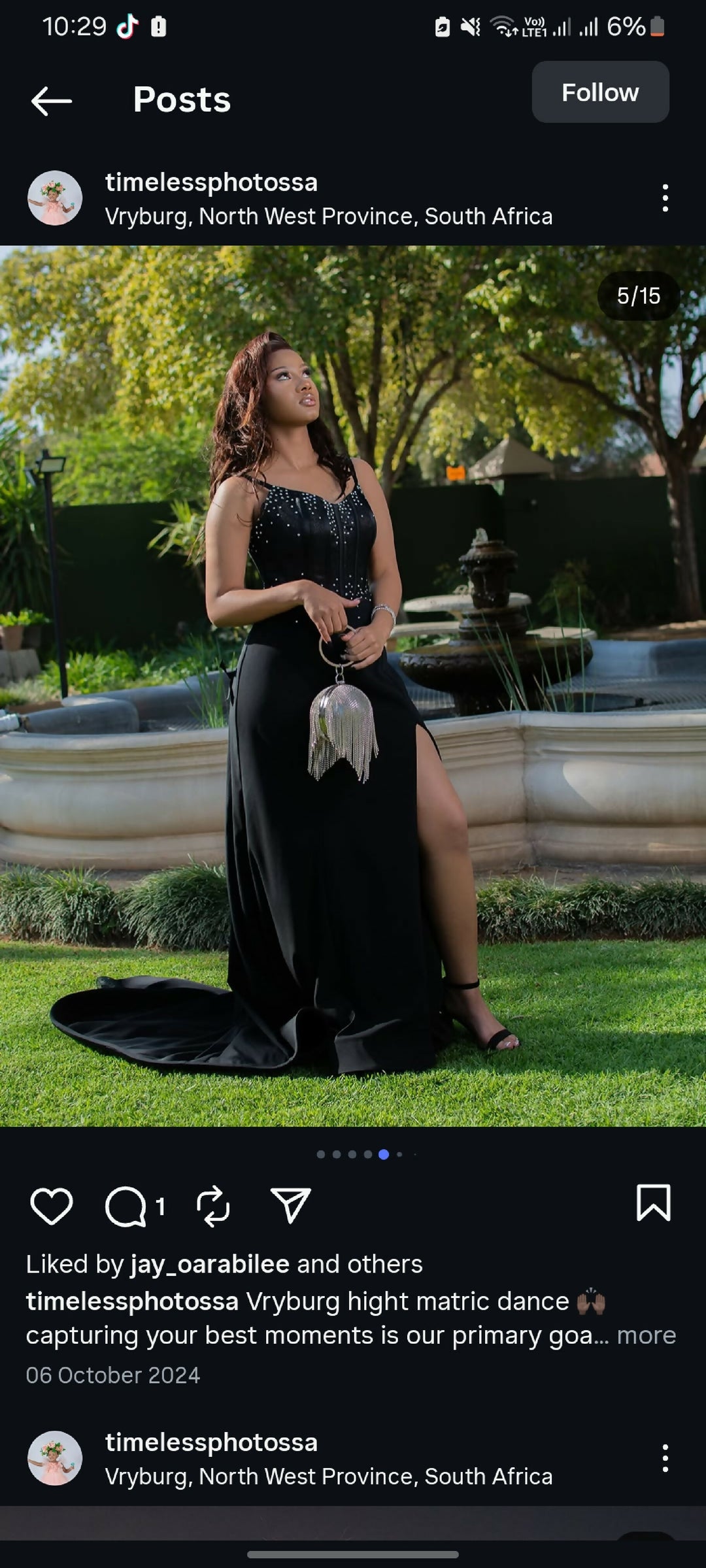 Matric farewell dress
