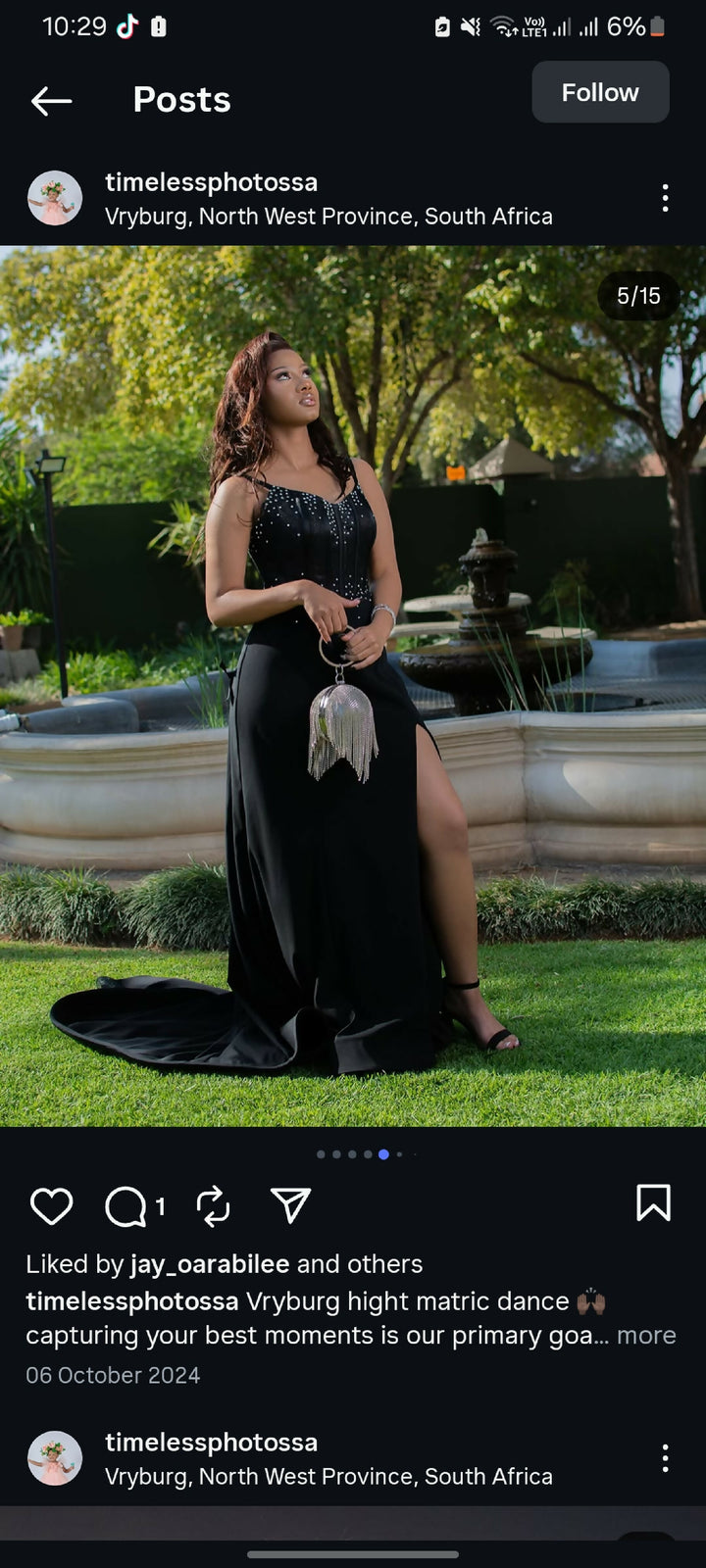 Matric farewell dress
