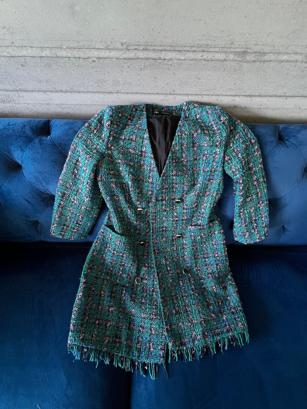 Image of Double breasted blazer dress