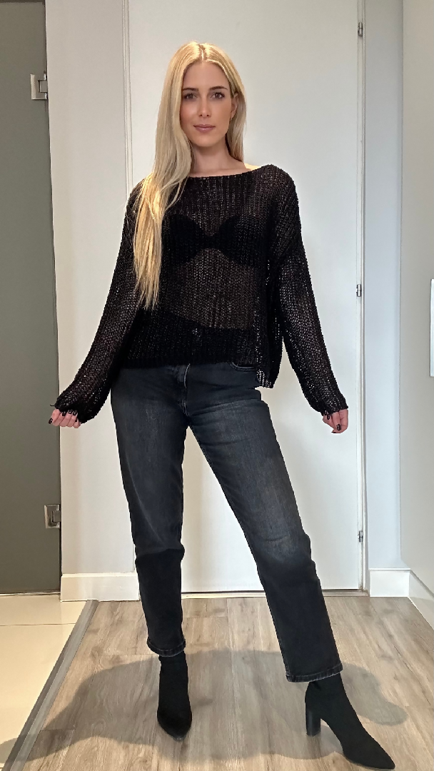 Zara Black Sweater