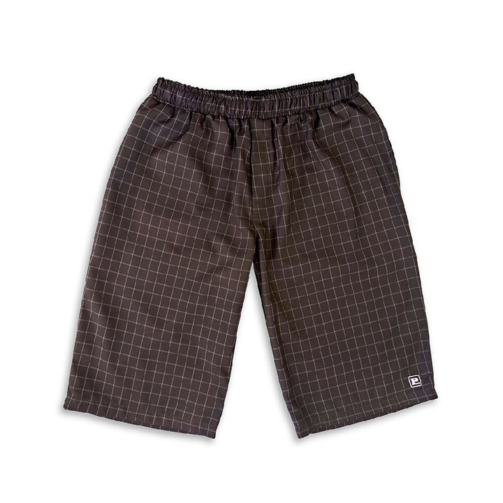 Chocolate Check Shorts