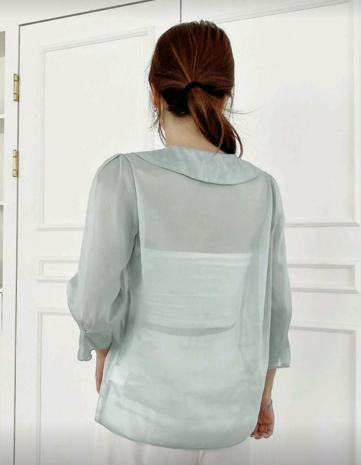 Sheer Shirt Without Tube Top