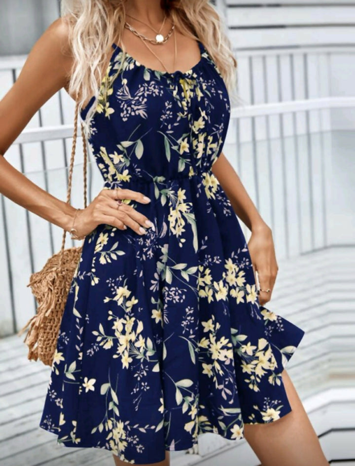 Floral Print Cami Dress