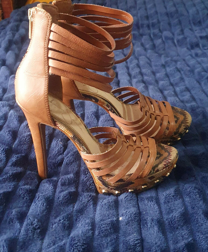 Tan High Heels