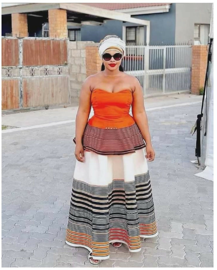 Xhosa Colourful Traditional Attire