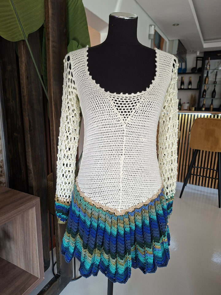 Crochet Mermaid Dress