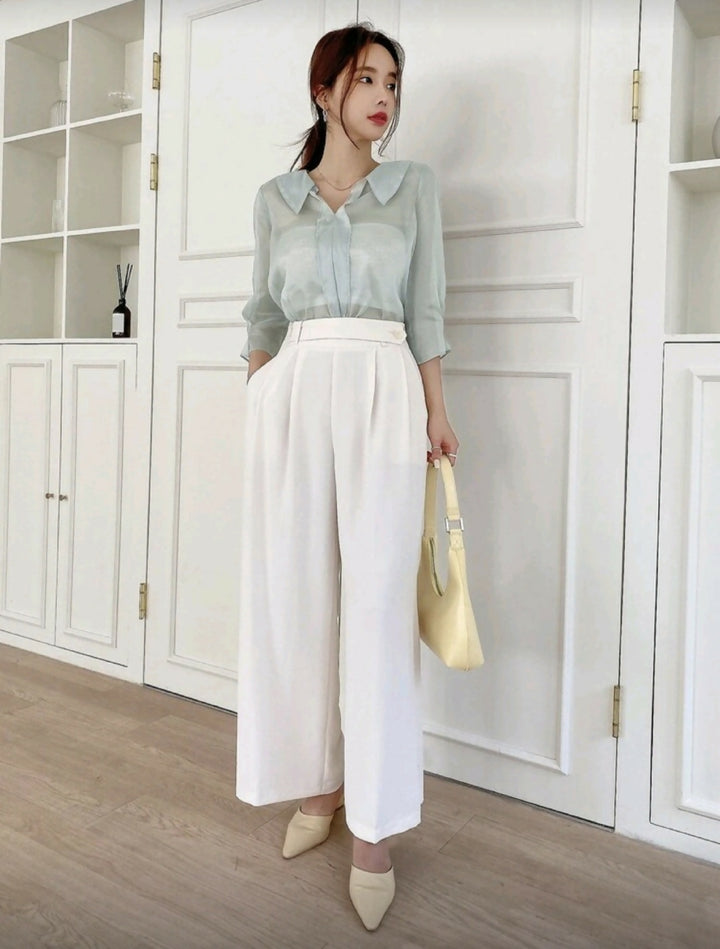 Sheer Shirt Without Tube Top